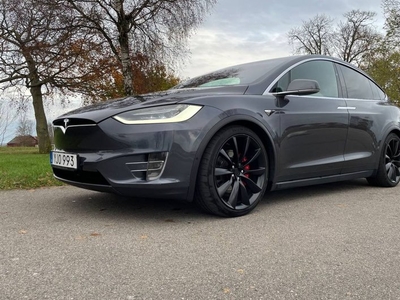 Tesla Model XP100D Ludicrous 6 Sits Drag FSD 1 Ägare CCS 2017, SUV