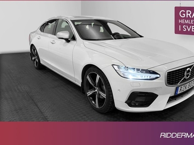 Volvo S90D4 AWD R-Design Polestar Pano VOC Värm Kamera 2018, Sedan