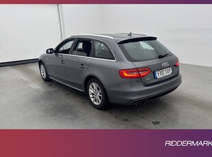 Audi A4 Avant 2.0 TDI 150hk Quattro S-Line D-Värm 0,48l/mil