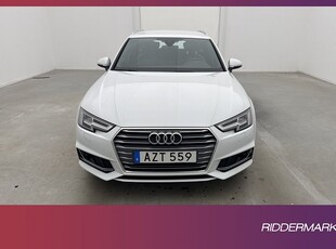 Audi A4 Avant TFSI 190hk S-Line Adaptiv-fart Halvskinn Drag