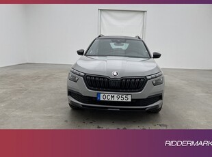 Skoda Kamiq 1.0 TSI 110hk Monte Carlo Pano Sensorer CarPlay