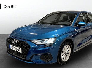 Audi A3Sportback 35 TFSI 6-Vxl Proline 2022, Halvkombi