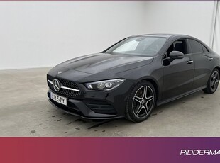 Mercedes CLA200Benz CLA 200 Coupé AMG Pano Wide Skinn Kamera Navi 2022, Sportkupé