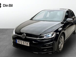 Volkswagen Golf1.5 TSI 150 R-line Dragpkt Värmare Soltak plusp 2019, Halvkombi