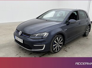 Volkswagen GolfGTE Värmare Kamera Navi Drag Adap-Fart 2016, Halvkombi