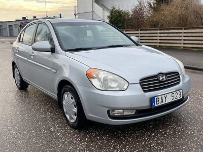 Hyundai Accent Sedan 1.6 Euro 4/ Ny Bes/ 17000 mil/ Drag