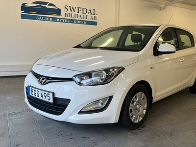 Hyundai i20 5-dörrar 1.2 Euro 5 LÅGMIL Nyservad