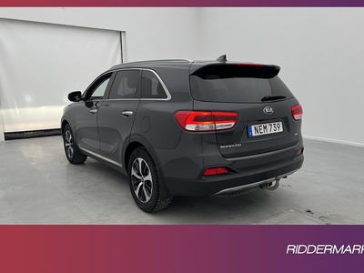 Kia Sorento 2.2 CRDi 200hk AWD 7-Sits B-Kamera Navi Skinn