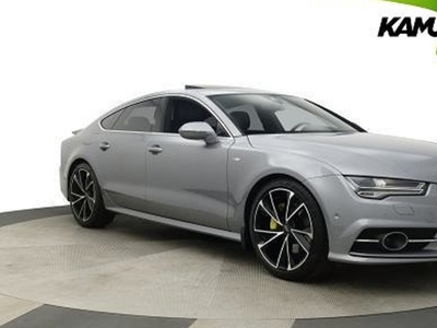 Audi A73.0 TDI V6 S-line Quattro Värmare Taklucka Skinn 2018, Sportkupé