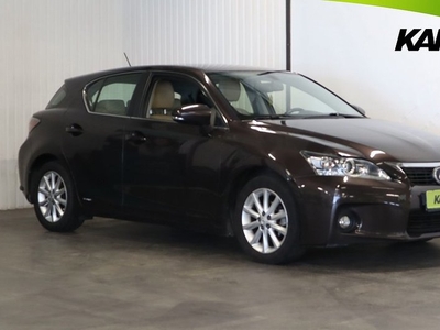 Lexus CT200h 1.8 CVT Hybrid B-kam Navi BT 2011, Halvkombi