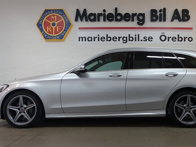 Mercedes C220Benz C 220 T d 4MATIC 9G AMG BURMESTER VÄRMARE DRAG 2018, Kombi