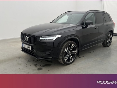 Volvo XC90B5 AWD R-Design 7-Sits B&W Pano HUD 360° Drag 2021, SUV