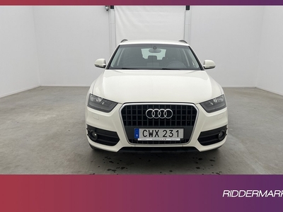 Audi Q3 2.0 TDI Q 140hk Proline Värmare Dragkrok Välservad