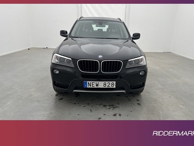 BMW X3 xDrive20d 184hk Sensorer Xenon Farthållare 0.56L/mil