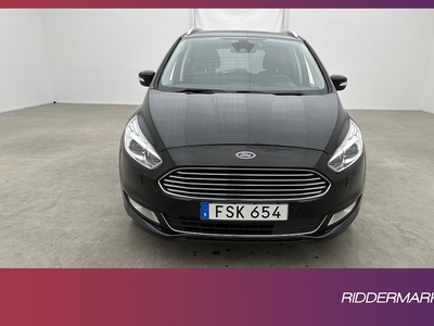 Ford Galaxy 2.0 TDCi Bi-Turbo 210hk 7-sits Pano D-Värm Skinn