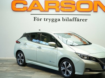 Nissan LeafTEKNA 40KWh 360° BOSE Apple Carplay 2019, Halvkombi