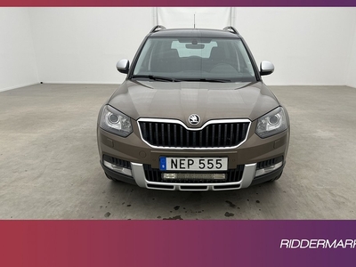 Skoda Yeti TSI 4x4 150hk Style En-Bruk Värmare Kamera Navi