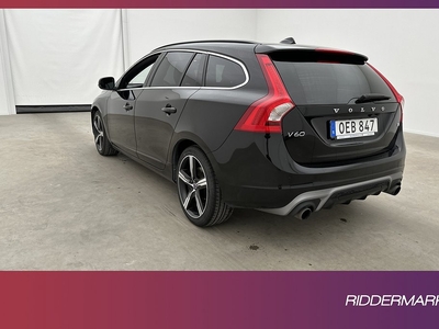 Volvo V60 T4 190hk R-Design Bkamera VOC P-Värm Nyservad BLIS