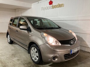 Nissan Note 1.4 88hk | 1-brukare | Låg skatt