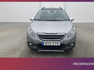 Peugeot 2008 1.2 VTi 82hk Allure Pano Sensorer Välservad