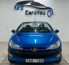 Peugeot 206 CC 1.6 Nykamrem/ Nyservad/ NyBesiktigad/ Lågmil