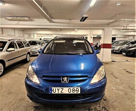 Peugeot 307 SW 2.0 ny besiktat & panoramatak & drag