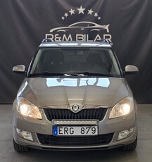 Skoda Fabia 1-ägare, Dragkrok, Snål, Ny serv/kamrem