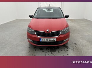 Skoda Fabia 1.2 TSI 90hk Style Värm Sensorer CarPlay Keyless