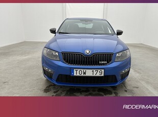 Skoda Octavia RS 2.0 TSI 220hk Canton Sensorer Drag Skinn