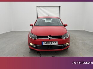 Volkswagen Polo 1.2 TSI 90hk Comfortline Bluetooth Välservad