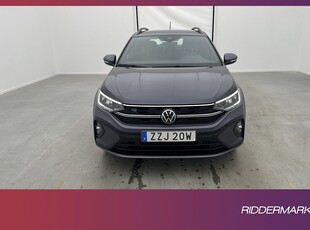 Volkswagen Taigo 1.0 TSI 110hk R-Line Cockpit Kamera CarPlay