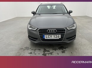 Audi A3 Sportback 1.2 TFSI 110hk Sensorer Välservad 0,5l/mil