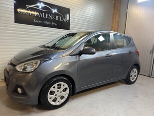 Hyundai i10 1.0 Comfort FULLSERVAD/AUX/R-VÄRME/LÅGAMIL/SoV