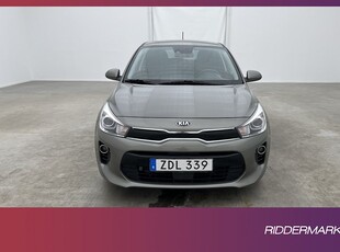 Kia Rio CVVT 84hk Advance Kamera Rattvärme CarPlay Välservad