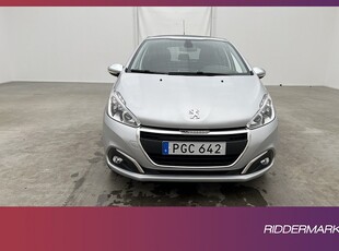 Peugeot 208 VTi 82hk Style Pano Sensorer Välservad 0.42L/mil