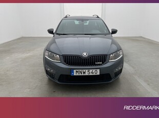 Skoda Octavia RS TSI 220hk Navi Sensorer Drag Välservad