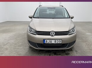 Volkswagen Touran 1.6 TDI 105hk Masters 7-Sits Sensorer Drag