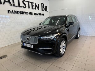 Volvo XC90 D4 AWD Aut Inscription 7-Sits Pano Drag Svensksåld