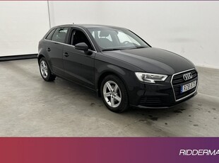 Audi A31.6 TDI Proline Sensorer Farthållare 0,39L mil 2018, Halvkombi