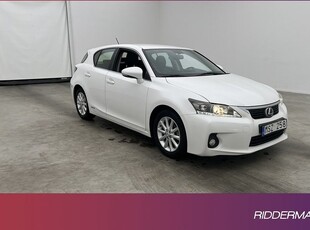 Lexus CT200h Executive Kamera Navi Skinn Keyless Välservad 2012, Halvkombi