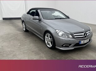 Mercedes E250Benz E 250 Cabriolet AMG H K Sensorer Skinn 2010, Cab