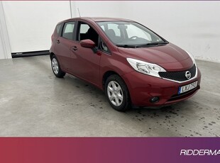 Nissan NOTE1.2 Två-Bruk Farthållare Välserv 0,47L Mil 2016, Halvkombi