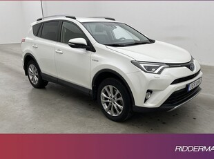 Toyota RAV4Hybrid AWD Executive Värm Skinn 360° Drag 2017, SUV