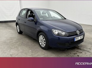 Volkswagen Golf1.6 TDI Sensorer Dragkrok Välservad 2012, Halvkombi