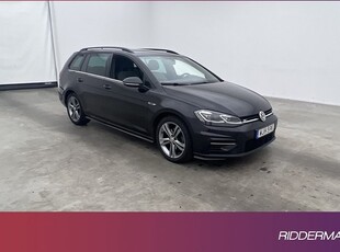 Volkswagen GolfTSI R-Line Värmare Kamera CarPlay Drag 2019, Kombi