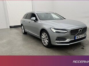 Volvo V90D4 AWD Inscription VOC Pano HUD Värm Kamera Drag 2017, Kombi