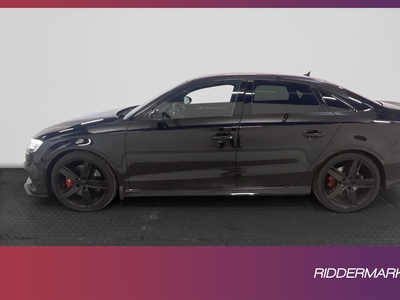 Audi S3 Sedan Quattro 310hk MAXTON Cockpit B&O Black Optik