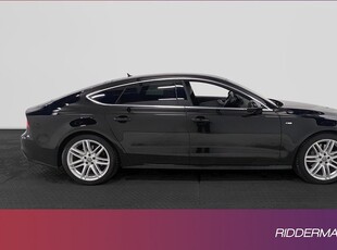 Audi A7Sportback 2.0 TFSI Q S-Line Skinn Kamera Drag 2016, Sportkupé