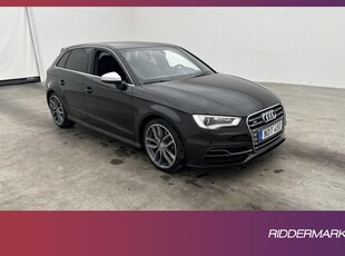 Audi S3 Sportback 2.0 TFSI Quattro 300hk Halvskinn