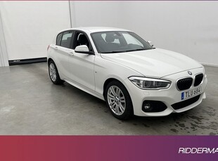 BMW 118i M Sport Alcantara P-Sensorer LED 0,53L Mil 2017, Halvkombi